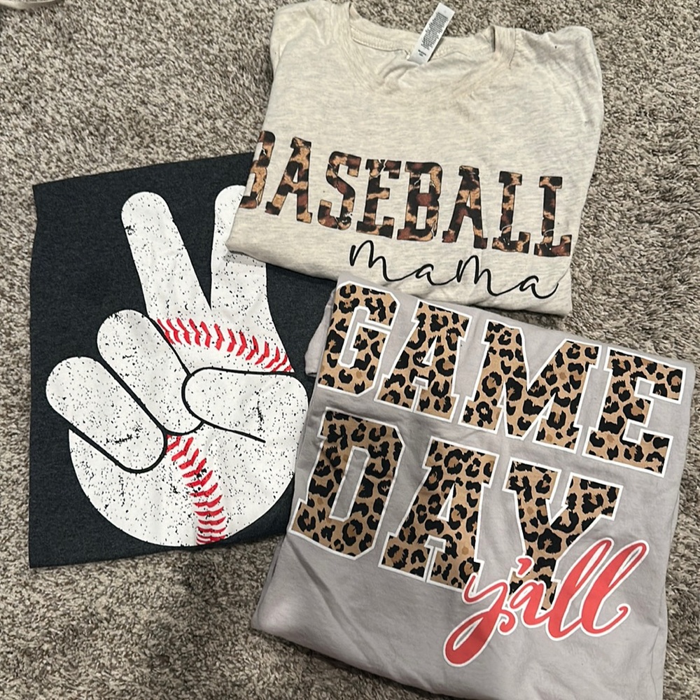 Baseball tees